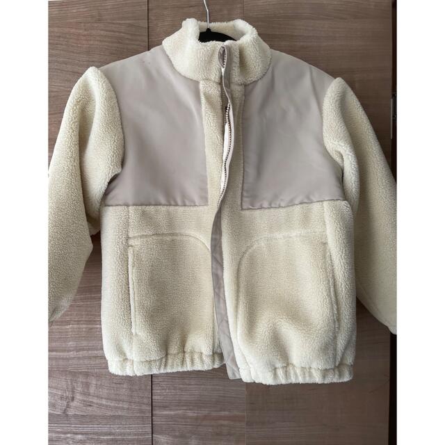 GU(ジーユー)のGU ボアブルゾン キッズ/ベビー/マタニティのキッズ服男の子用(90cm~)(ジャケット/上着)の商品写真