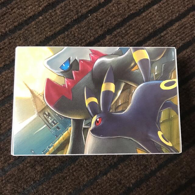 ポケモンカード　エーフィ&ブラッキー　ダブルデッキケース　プレイマット2種類