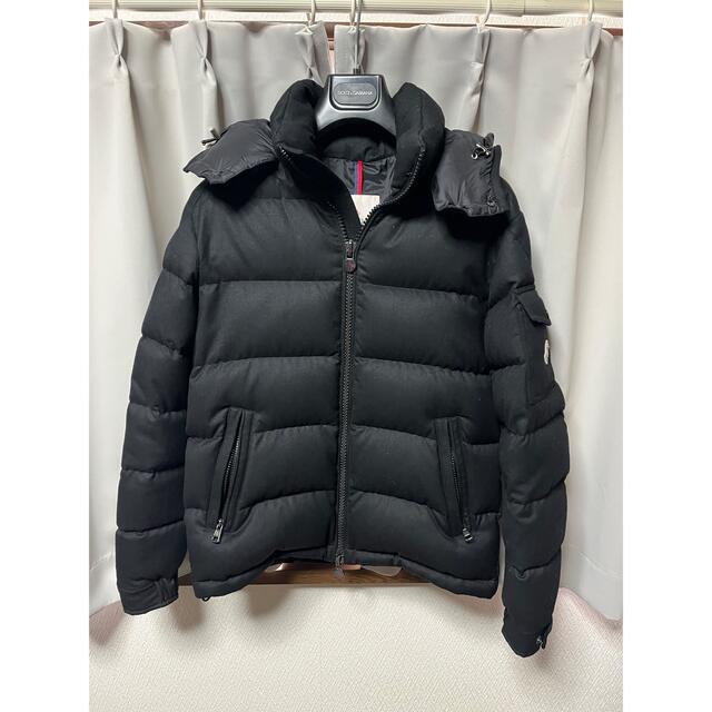 MONCLER(モンクレール)のモンクレール　モンジュネーブル　ブラック　サイズ1 メンズのジャケット/アウター(ダウンジャケット)の商品写真