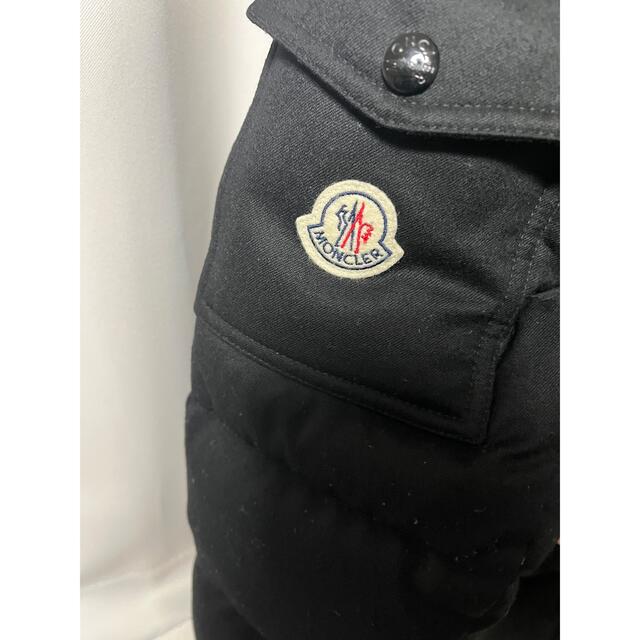 MONCLER(モンクレール)のモンクレール　モンジュネーブル　ブラック　サイズ1 メンズのジャケット/アウター(ダウンジャケット)の商品写真