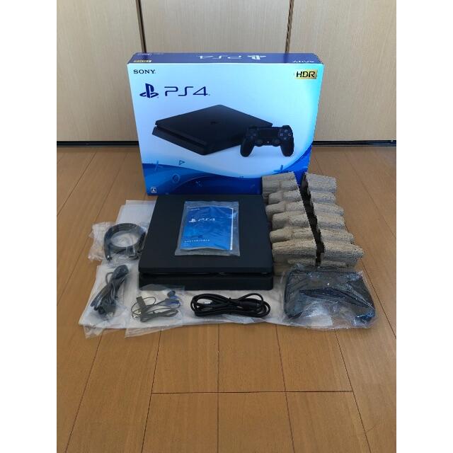 家庭用ゲーム機本体PlayStation4 500GB CUH-2200AB 美品　ソフト2本