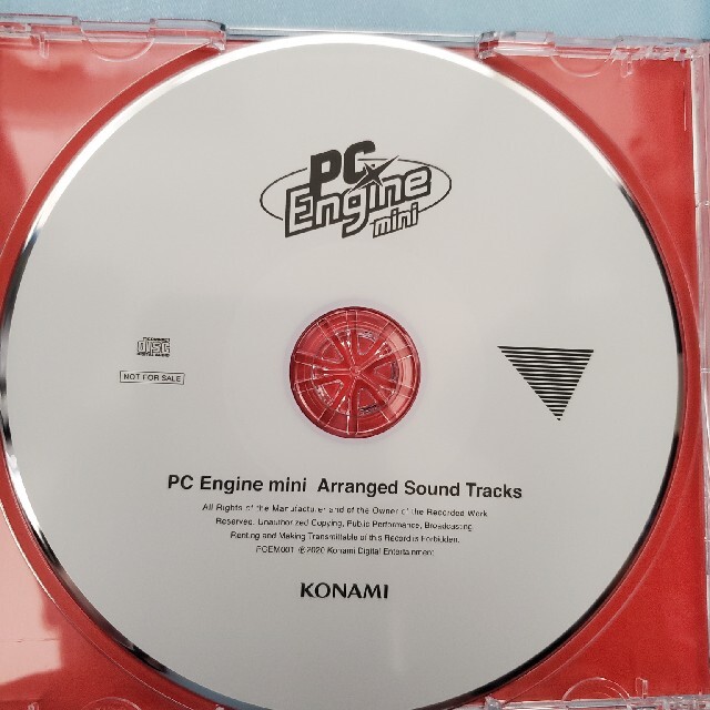 KONAMI(コナミ)のPC Engine mini サウンドトラック エンタメ/ホビーのCD(ゲーム音楽)の商品写真