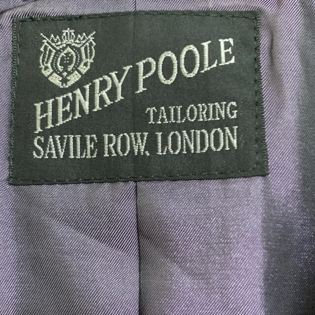 HENRY POOLE ヘンリープール 上着　袖口本切羽 メンズのスーツ(スーツジャケット)の商品写真