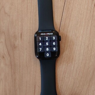 アップルウォッチ(Apple Watch)のAppleWatch Series 7 41mm ミッドナイト　保護フィルム付き(その他)