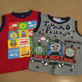 トーマス　袖なし　100(Tシャツ/カットソー)