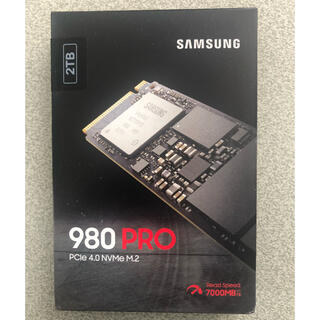 【新品未開封】SAMSUNG SSD 980 PRO 2TB (PCパーツ)