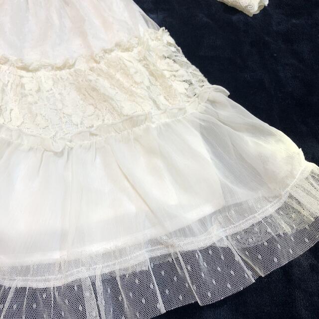 【感謝価格】 dazzlin 肩フリル チュニック レース チュニック 【感謝価格】 dazzlin 肩フリル チュニック レース チュニック