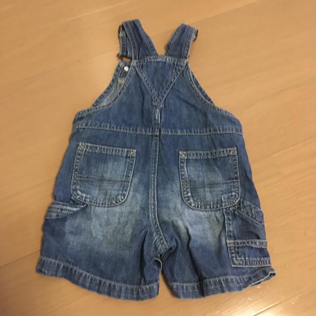 babyGAP(ベビーギャップ)のbaby GAP オーバーオール　80 キッズ/ベビー/マタニティのベビー服(~85cm)(ロンパース)の商品写真