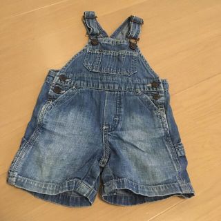 ベビーギャップ(babyGAP)のbaby GAP オーバーオール　80(ロンパース)