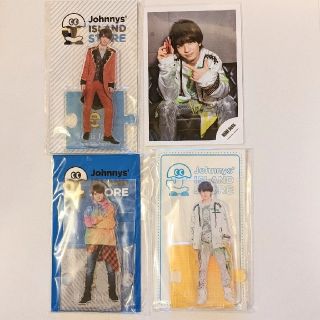 ★高橋優斗　新品未開封アクスタ3種＆公式生写真　安心のプチプチ＋ラクマ便発送！(アイドルグッズ)