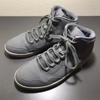 ナイキ(NIKE)のNIKE AIR JORDAN1 HI grey/red 26.5cm(スニーカー)