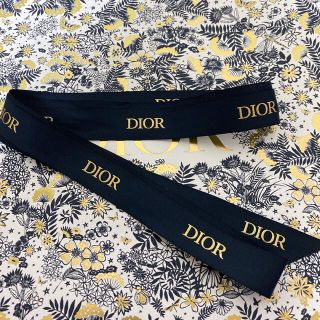 ディオール(Dior)のディオールのギフトラッピング用のリボン　2021 クリスマス(ラッピング/包装)