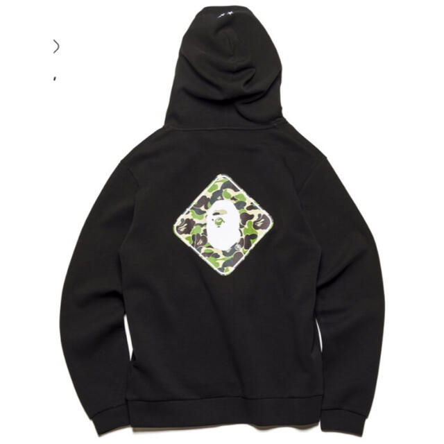 BAPE FCRB コラボ スウェットフーディー 白Mブリストルエイプ www