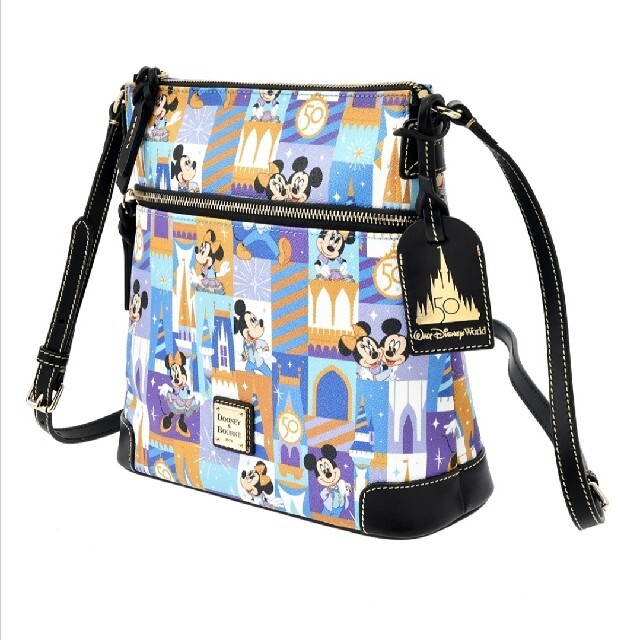 【美品】ドゥーニーアンドバーク　ディズニーショルダーバッグ ディズニー WDW ランド 50周年 ドゥーニーアンドバーク