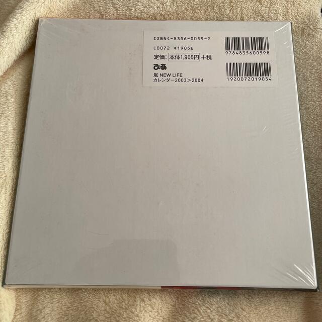 嵐(アラシ)の嵐　2003.4-2004.3カレンダー エンタメ/ホビーのタレントグッズ(アイドルグッズ)の商品写真