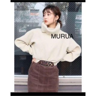 ムルーア(MURUA)の歳末SALE！  MURUA ニット ハイネック(ニット/セーター)