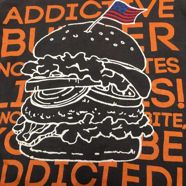BREEZE(ブリーズ)のハンバーガートレーナー　サイズ100 キッズ/ベビー/マタニティのキッズ服男の子用(90cm~)(Tシャツ/カットソー)の商品写真