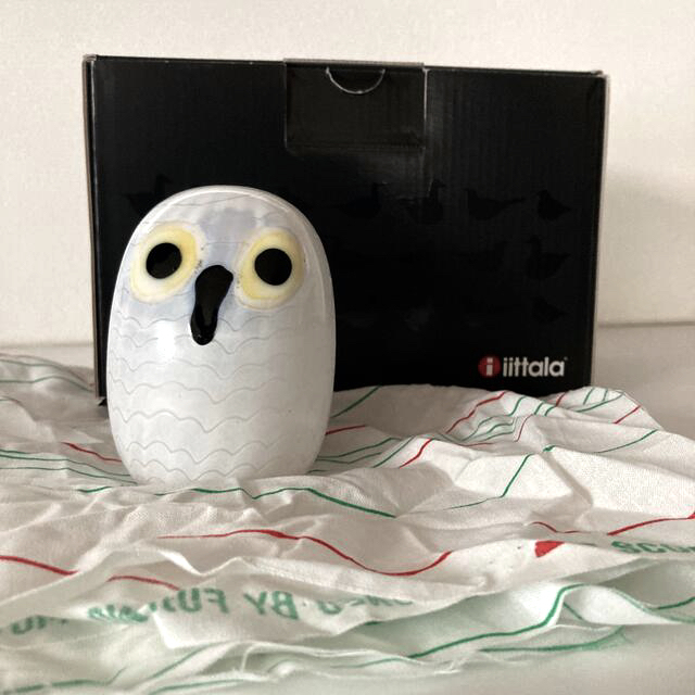 新品未使用●イッタラ バード 白フクロウ Northern Owl White