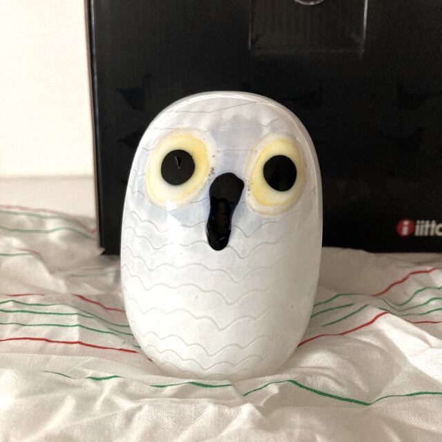 新品未使用●イッタラ バード 白フクロウ Northern Owl White