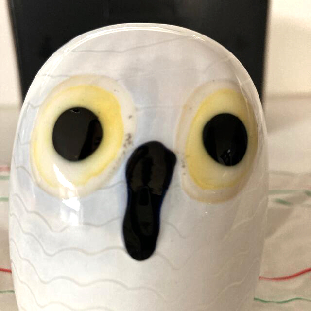 新品未使用●イッタラ バード 白フクロウ Northern Owl White