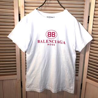 バレンシアガ(Balenciaga)の完売モデル　BALENCIAGA Logo Tee  ロゴTシャツ(Tシャツ(半袖/袖なし))