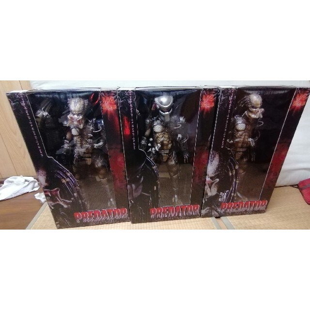 NECA プレデター 1/4 アクションフィギュア 3体セット