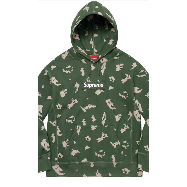 Supreme Box Logo Hooded Sweatshirt L