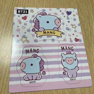 ボウダンショウネンダン(防弾少年団(BTS))のBT21✴︎マグネットコレクション✴︎MANG(アイドルグッズ)