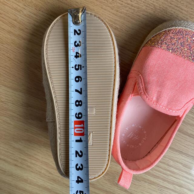 H&M(エイチアンドエム)の女の子　靴 キッズ/ベビー/マタニティのベビー靴/シューズ(~14cm)(フォーマルシューズ)の商品写真