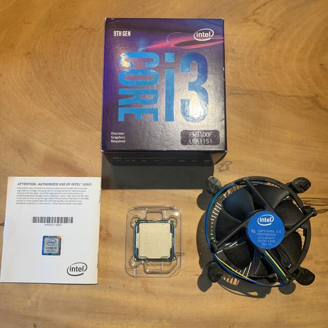 Intel core i3 9100F 3.6GHz
