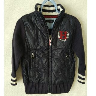 トミーヒルフィガー(TOMMY HILFIGER)の【トミーヒルフィガー】ニットブルゾン2T(ジャケット/上着)