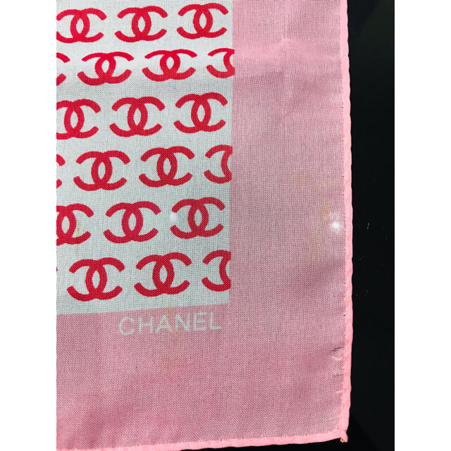 CHANEL(シャネル)のRR043 CHANEL シャネル スカーフ レディースのファッション小物(ハンカチ)の商品写真