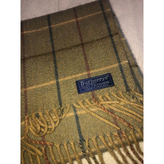 BURBERRY(バーバリー)の美品 Burberrys カシミヤ 100% マフラー レディースのファッション小物(マフラー/ショール)の商品写真