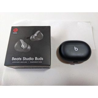 ビーツバイドクタードレ(Beats by Dr Dre)の中古　Beats Studio Buds　ブラック(ヘッドフォン/イヤフォン)