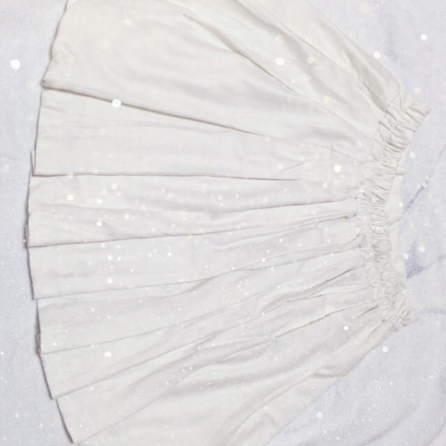 GRL(グレイル)の白 プリーツ スカート かわいい ゆめかわいい 原宿 ぺこ にこるん  レディースのスカート(ミニスカート)の商品写真