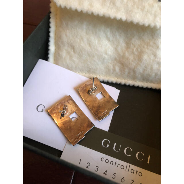 Gucci(グッチ)のグッチ　シルバーピアス レディースのアクセサリー(ピアス)の商品写真