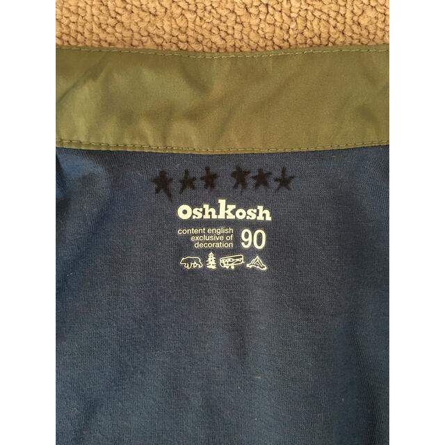 OshKosh(オシュコシュ)のOshKosh  カーキ　ナイロンベスト　90cm キッズ/ベビー/マタニティのキッズ服男の子用(90cm~)(その他)の商品写真