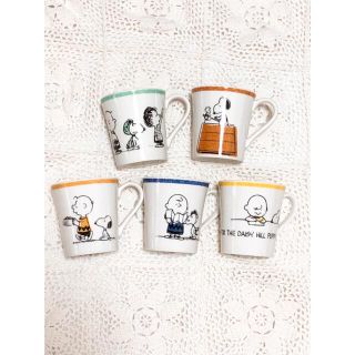 ピーナッツ(PEANUTS)のスヌーピーマグカップセット(グラス/カップ)