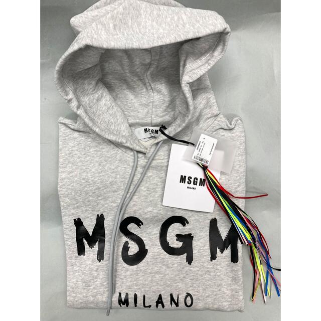 MSGM - 【新品未使用】MSGMメンズペイントロゴプルオーバーパーカーM ...