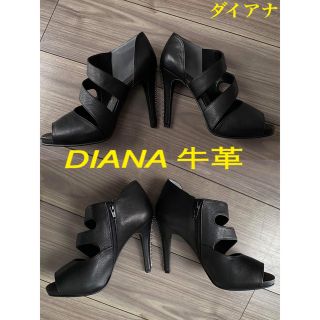 ダイアナ(DIANA)のダイアナ ハイヒールサンダル 本革 made in Japan(ハイヒール/パンプス)