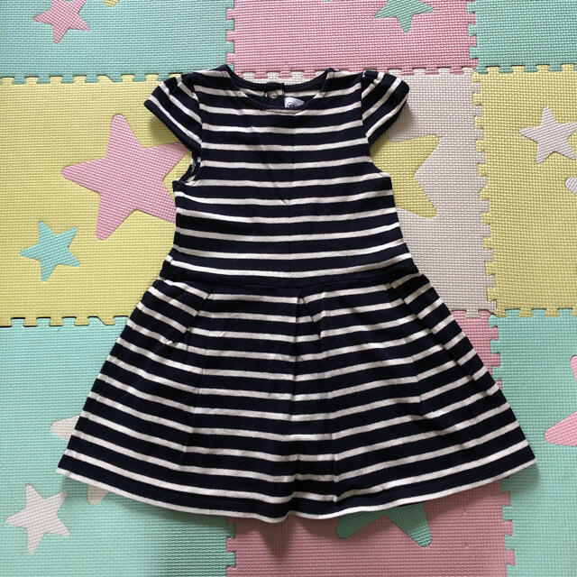 Petit Bateau プチバトー ワンピース 6ans 114cm ボーダー ワンピース ネイビーの通販 By さぶろうママ S Shop プチバトーならラクマ