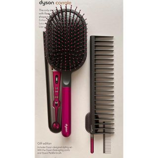 ダイソン(Dyson)のダイソン Dyson ヘアブラシ / パドルブラシ コーム セット フューシャ(ヘアブラシ/クシ)