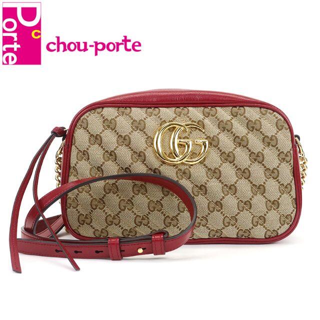 特別価格 Gucci - GUCCI GGマーモント スモール ショルダーバッグ