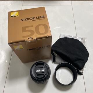 ニコン(Nikon)のNikon AF-S FX 50MM F/1.8G(レンズ(単焦点))