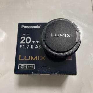 パナソニック(Panasonic)の専用 LUMIX G 20mm F1.7 Ⅱ ブラック(レンズ(単焦点))