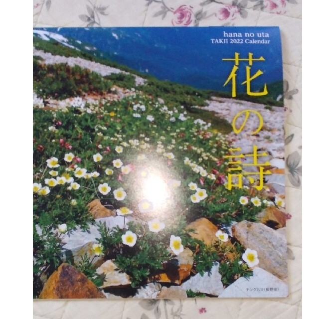 花の詩カレンダー　タキイ種苗　非売品 インテリア/住まい/日用品の文房具(カレンダー/スケジュール)の商品写真