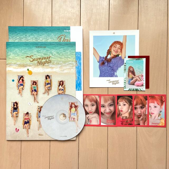 Waste(twice)(ウェストトゥワイス)のtwice summer nights アルバム エンタメ/ホビーのCD(K-POP/アジア)の商品写真