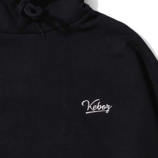 KEBOZ BB LOGO EMB SWEAT PULLOVER【BLACK】の通販 by しいたけ's shop ...