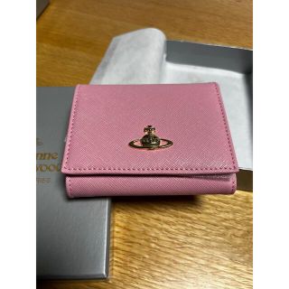 ヴィヴィアンウエストウッド(Vivienne Westwood)のヴィヴィアンウエストウッド　折り財布　ピンク(財布)