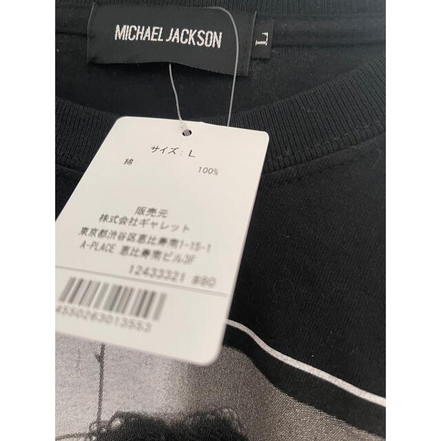 マイケルジャクソン　Tシャツ　未使用　ブラック メンズのトップス(Tシャツ/カットソー(半袖/袖なし))の商品写真